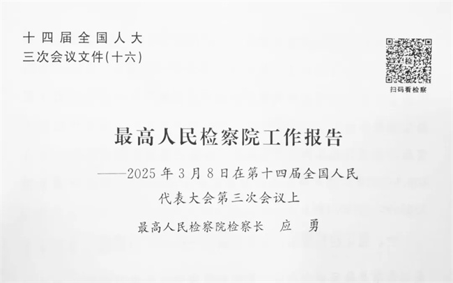 【极目新闻】扫码看最高检工作报告：5分钟AI视频浓缩万字报告让公平正义“触手可及”
