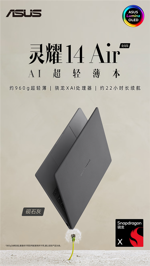 骁龙X平台开启全新智能办公 华硕AI轻薄本新品正式发布(图5)