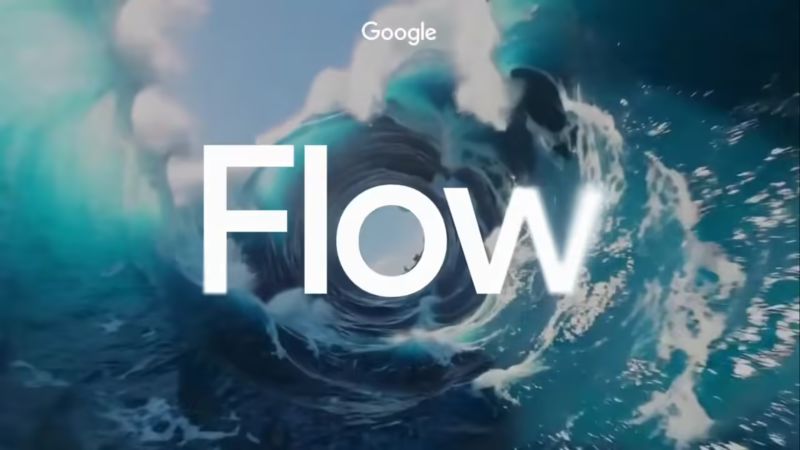 谷歌发布AI电影创作应用Flow 内置一整套视频制作工具(图1)