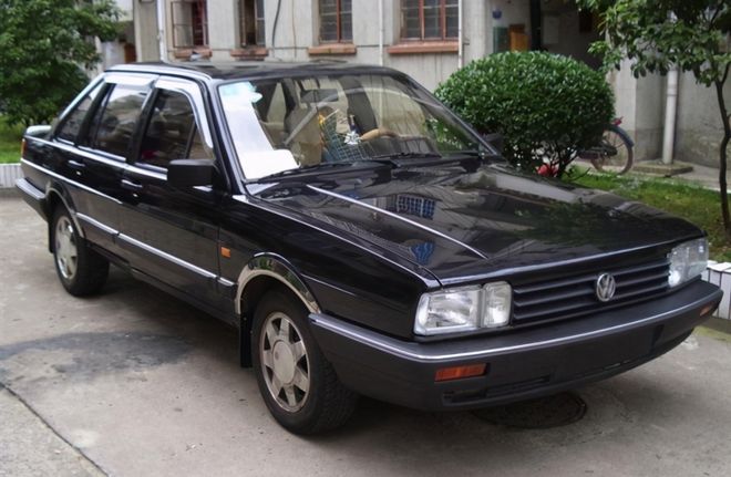 老款黑普桑挂“22222”豹子号说当年没故事真没人会信(图1)